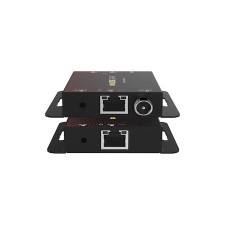 Bzbgear 4K UHD HDMI Extender Over Cat5e/6 with PoC/IR/HDMI Loop Out up to 131ft for 4K30 BG-EXT-H70P