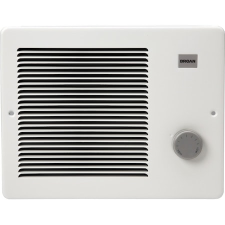 Broan-Nutone Recessed Electric Wall-Mount Heater, Recessed or Surface, 750/1500, 1125/1500 W, 120/208/240V AC 174