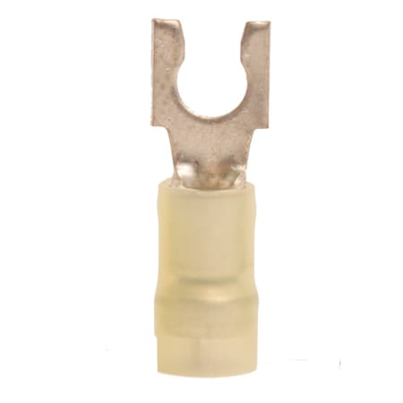 Hillsdale Terminal Fork Terminal, #10 Stud Size, 10 AWG, 600 V, Nylon Insulated, 500 PK 30291