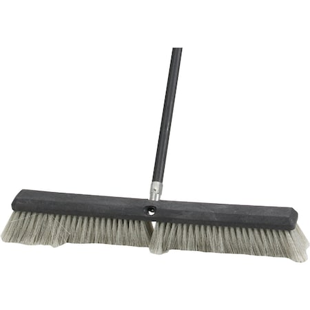 Do It Best 24'' W. x 60'' Metal Handle Fine Sweep Push Broom 89231