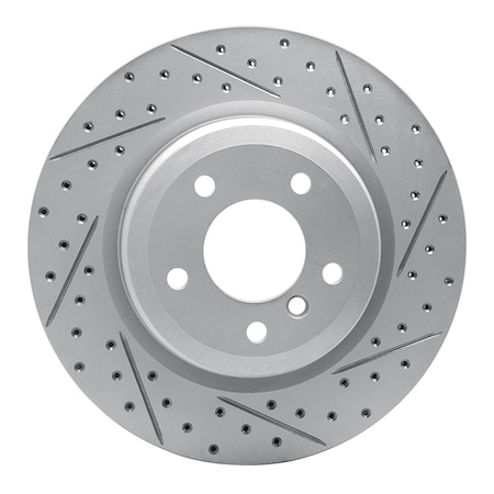 Dynamic Friction Co DFC Geoperformance Rotor - Drilled and Slotted 830-31070R