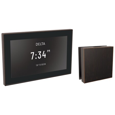 Delta Universal Showering Components Square Digital Steam Package In Venetian Bronze 5CH-550L-RB