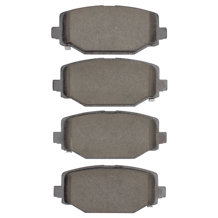 Dynamic Friction Co DFC 5000 Advanced Brake Pads - Ceramic 1551-1596-00