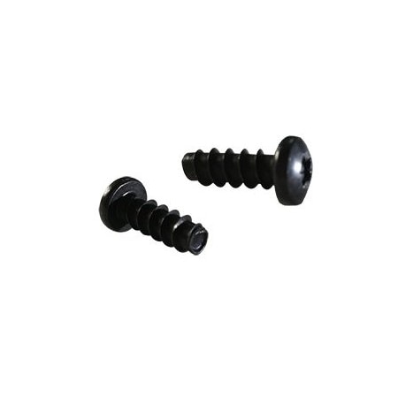 Newport Fasteners M4-1.75 x 10 mm, Black Oxide Steel Pan Head Pozidriv Drive, 1600 PK 365525-1600