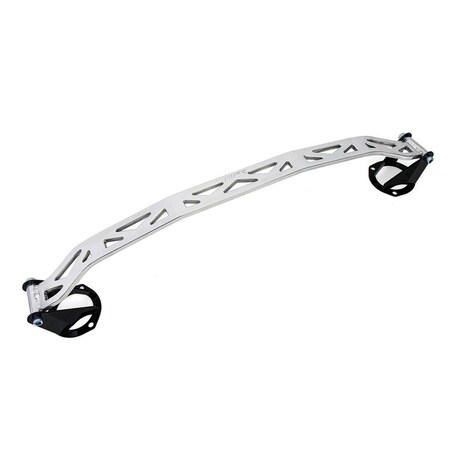 Hps Performance Aluminum Front Strut Tower Brace Bar, Polished,  42-100P
