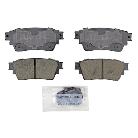 Wagner Brake QuickStop Rear Disc Brake Pad Set Ceramic, ZD2135