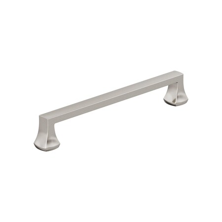Amerock Hybridize 6-5/16 inch (160mm) Center-to-Center Satin Nickel Cabinet Pull, 10PK 10VMP37063G10