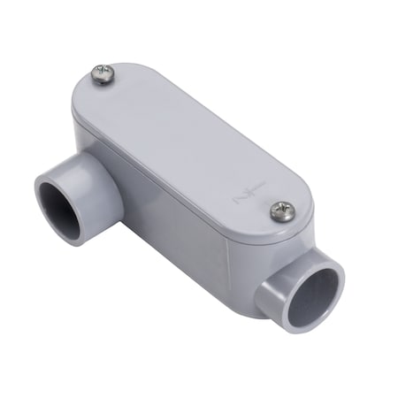 Topaz Conduit Body, Type LR, PVC, 1/2" 1161