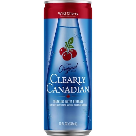 Clearly Canadian Cherry Sparkling Spring Water 12 fl. oz. 1 pk 355C-US-104P