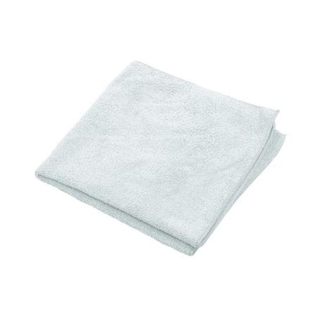 Hospeco MicroWorks Value Microfiber Towel, White, 16x16, 220 gsm, 12 Pack 2511-W-DZ