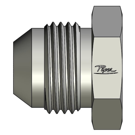 Piper 1/2in. Male JIC Braze Connector B-4100-08-08