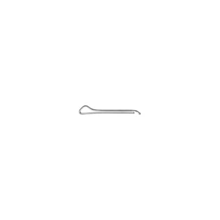 Auveco 1/16in x 3/4in Hammer Lock Cotter Pins Plain, 200PK 3503
