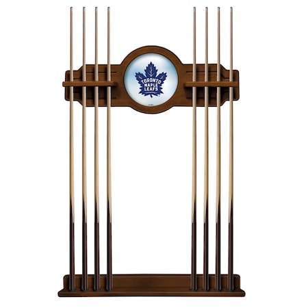 Holland Bar Stool Co Toronto Maple Leafs Cue Rack in Chardonnay Finish CueChrdTorMpl