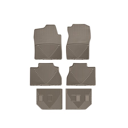 Weathertech Tan, Front, Rear, and Rear All Weather Floor Mats W72TN-W70TN-W264TN