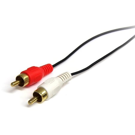 Startech.Com 3 FT STEREO AUDIO CABLE 3.5MM TO 2X RCA MU3MMRCA