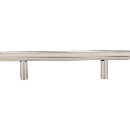 Hardware Resources Elements Naples 6-1/6'' Overall Length Hollow Stainless Steel Cabinet Bar Pull 154SS