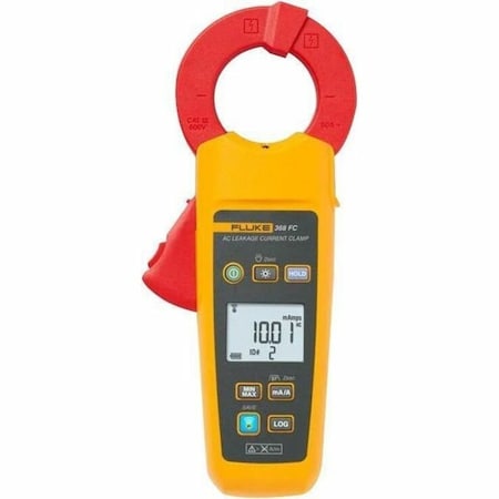 Fluke Digital Current Leakage Tester, LCD, CAT III 600 V, CAT IV 300 V Safety Rating FLUKE-368 FC