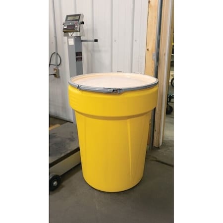 Justrite EAGLE 40GAL YELLOW METAL BAND 1651M