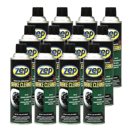 Zep Engine Cleaner And Degreaser, 14 Oz Aerosol Can, Liquid, Colorless, 12 PK 1047993