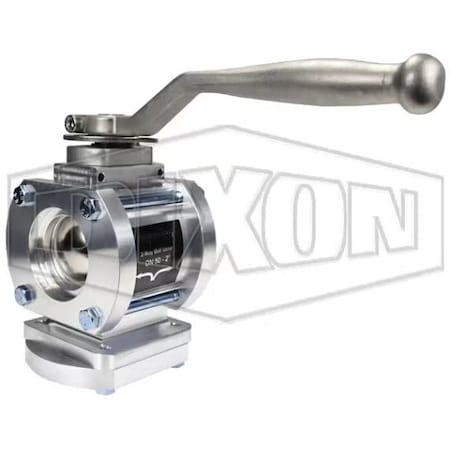 Dixon Mann-Tek by 2-WayBV300SW 2-Way Ball Valve, 3 in Nominal, FNPT End Style, Aluminum Body, Full Port, F 2WAYBV300SW