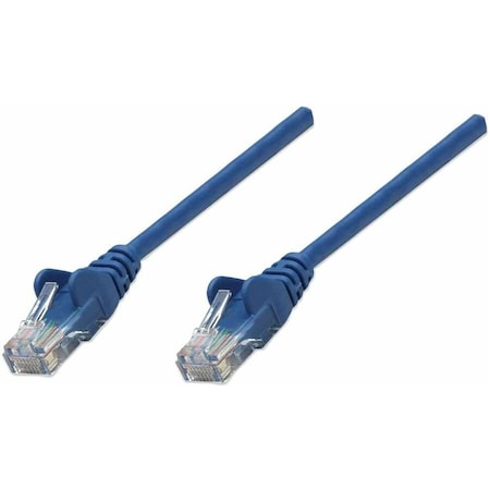 Intellinet Network Solutions Intellinet Patch Cable Cat6 Bluee 0.5Ft Snagless Boot 347433