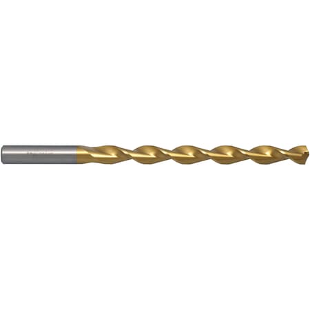 Chicago-Latrobe 135 Degree Deep Hole Parabolic Taper Length Drill Chicago-Latrobe 120DH-TN TiN HSS RHS/RHC 13/64 55245
