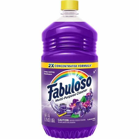 Fabuloso All-Purpose Cleaner - 56 fl oz (1.8 quart) - Lavender Scent - Rinse-free, Residue-free, Long 153041