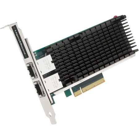 Siig ADDS 2 10G ETHERNET PORTS VIA AN AVAILABLE PCIE 2.1 X8 OR LARGER PCIE SLOT TO SE LB-GE0311-S1
