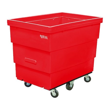 Royal Basket Trucks Cube Truck, Red, Rubber G13-RDX-RCE-4HNN