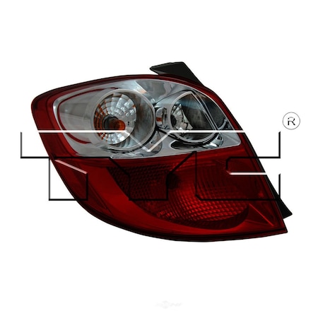Tyc Capa Certified Tail Light Assembly 11-6285-00-9