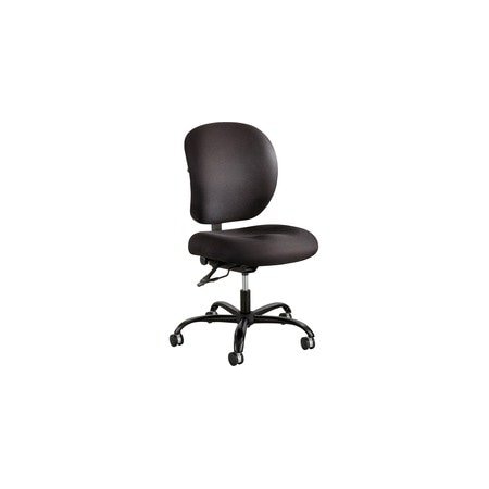 Safco Intensive Use Chair, 100 Polyester Back 3391BL