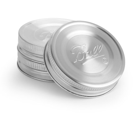 Ball Non-Canning Lid, Regular Mouth, Stainless Steel 2176672