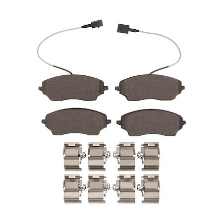 Dynamic Friction Co DFC HybriDynamic Brake Pads Hrdwr Kit 4000-2467-01