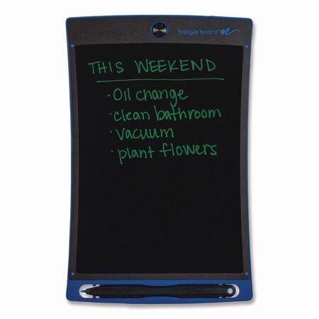 Boogie Board Jot 8.5 Reusable Writing Tablet, 8.5in LCD Screen, 6.75in x 0.62in x 10.37in, Blue/Black J32220001