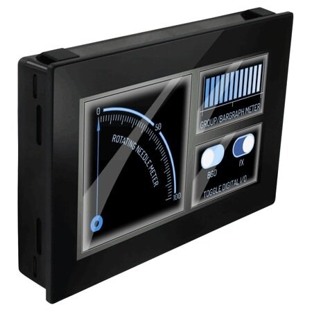 Dwyer Instruments Graphical user interface panel meter. SPPM2-43