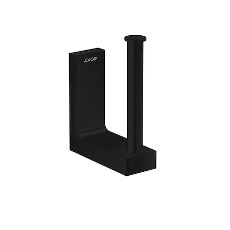 Axor Universal Rectangular Spare Roll Holder in Matte Black 42654670