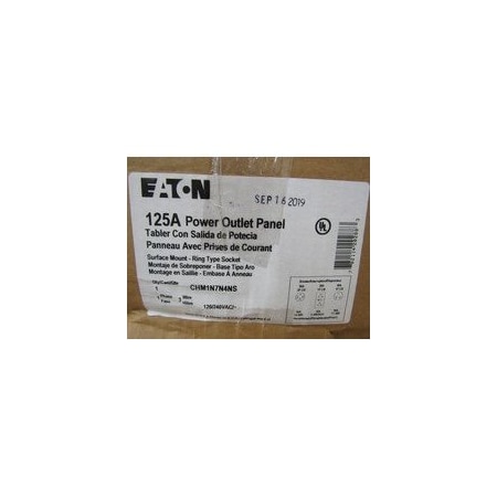 Eaton Power Outlet Panels CHM1N7N4NS