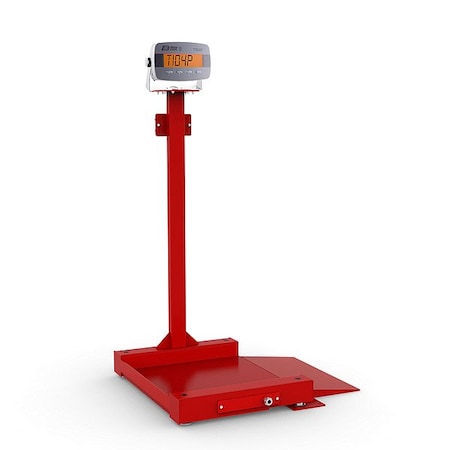 B-Tek Drum Scale, RS-236, LCD, 0.5 lb BT-2424-2.5K-DC-I-2