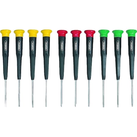General Tools Screwdriver Set, Steel 690