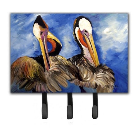 Carolines Treasures Pelican Brothers Leash and Key Holder JMK1022TH68