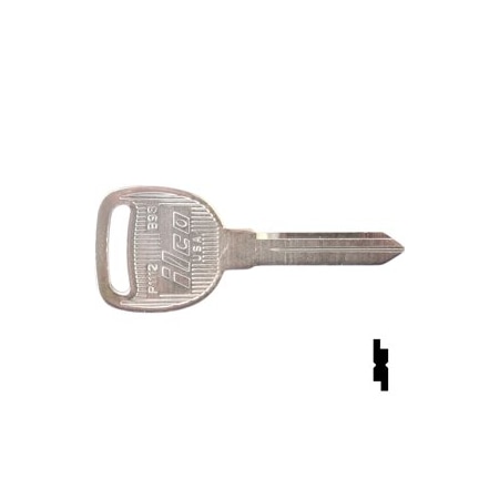 Ilco Unican GM Key B93, 10PK P1112
