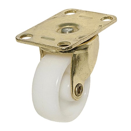 Richelieu 1.62 in. TruGuard Wheel Caster, White, 2PK 235842