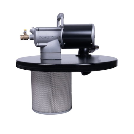 Guardair PowerQUAD 55 Gallon Vacuum Generating Head w/ 1.5in Inlet PQ55H150