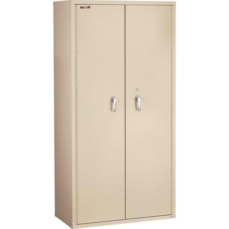 Fireking Fire Resistant, Double Door Storage Cabinet, End Tab Inserts, 72" CF7236-MDPA