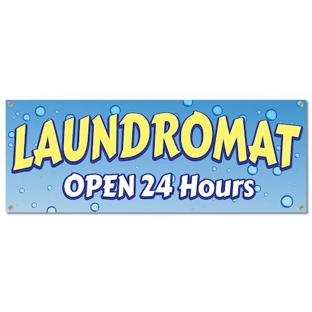 Signmission Laundromat, 18 Inch, Banner B-30399