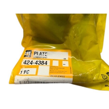 Caterpillar PLATE, CATERPILLAR OEM 4244384 4244384