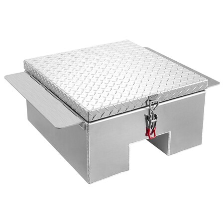 Vevor Aluminum Truck Bed Tool Box Diamond Plate Tool Box 30.3 x 24 x 12.2 in CXT2024TB-32