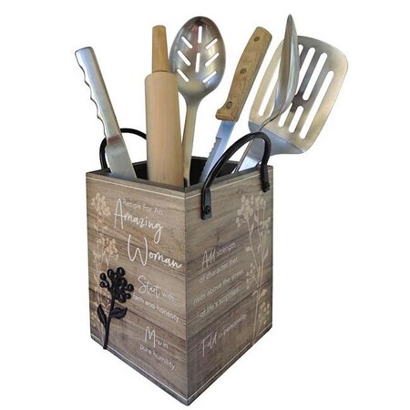 Tistheseason Amazing Woman Utensil Holder TI3329431