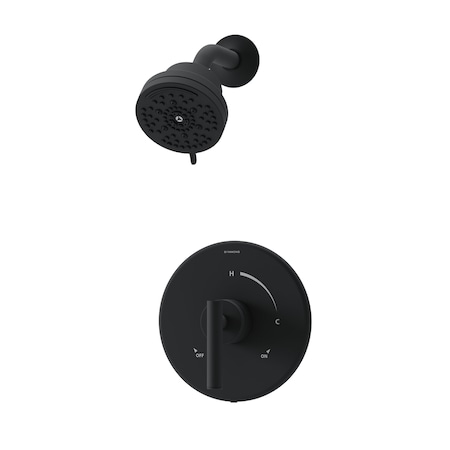 Symmons Dia HydroMersion Multi Spray Single Handle Shower Trim Kit with Escutcheon (Valve Not Included) 3591BMB15TRM