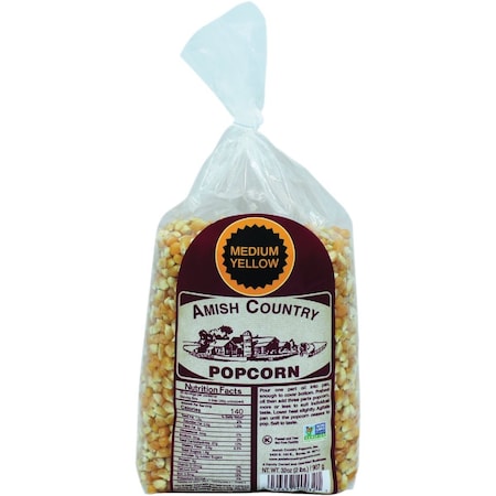 Amish Country Popcorn 2 Lb. Med. Yellow Popcorn 40032 W MY 8/2